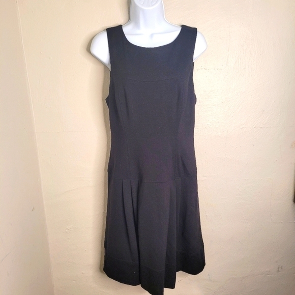 White House Black Market Dresses & Skirts - White House Black Market Mini Dress Black Fit & Flare Women's 8